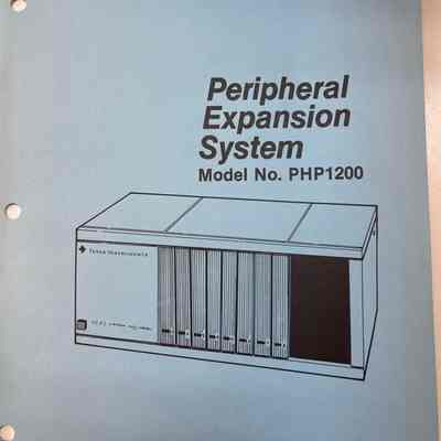 1982- Texas Instruments PHP 1200 Peripheral Expansion Box- In box