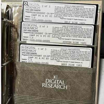 1983- Concurrent CP/M-86 v1.0 Digital Research (11/2024)