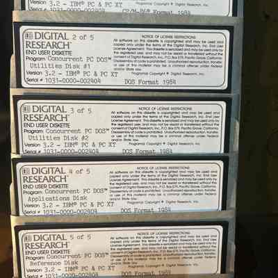 1984- Concurrent PC DOS v3.2