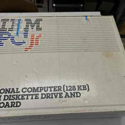 1983- IBM PC Jr (4860) w/disk drive and keyboard (8/2024)