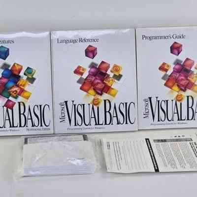 1992- Visual BASIC V2.0 Professional Edition Software New in Package (6/2025) "Need Box"