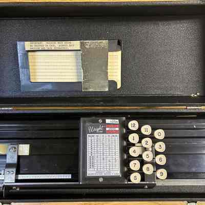 1973- Hollerith Wright Card Punch 2600 **