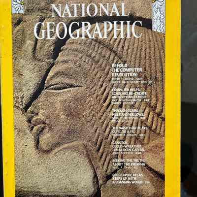 1970- November, National Geographic, "Behold the Computer Revolution"