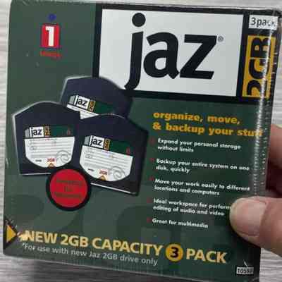 1995- Iomega Jaz Disks (8/2024)