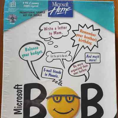 1995- Microsoft BOB- New/Sealed (12/2024)