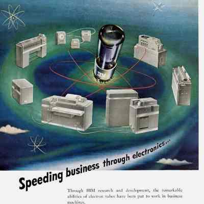 1950- IBM, Speeding business through electronics