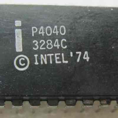 1974- P4040 2nd 4-bit Microprocessor, Intel
