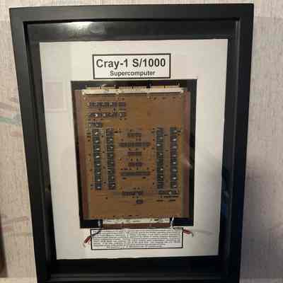 1976- Cray-1 S/1000 Circuit Board (2/2024)