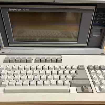 1985- Sharp PC 7000 (3/2024)