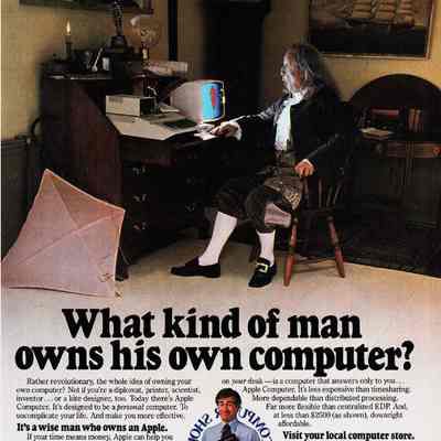 1980- Apple, What Kind of Man Owns His Own Computer