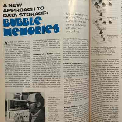 1979- Feb- Popular Electronics, "A New Approach to Data Storage: Bubble Memories"