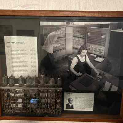 1952- IBM 701- Vacuum Tube Logic Circuit **