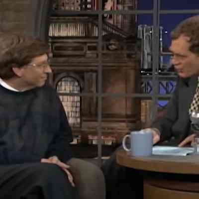 1995- (Video) Bill Gates Explains the Internet to Dave (1995) | Letterman