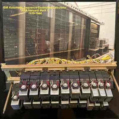 1944- Mechanical Wire Relay, Harvard Mark 1 **