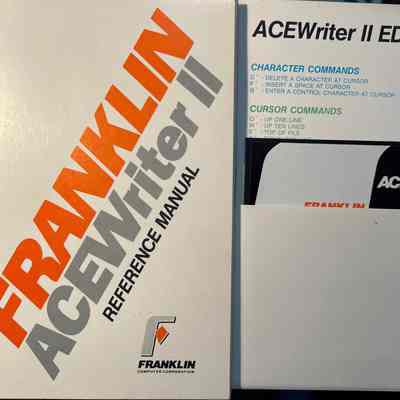 1983- ACEWriter II, Franklin