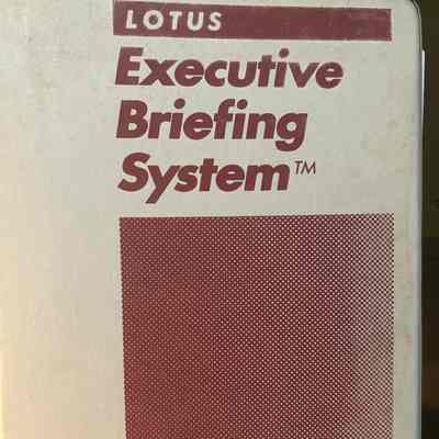 1981- Lotis Executive Briefing System **