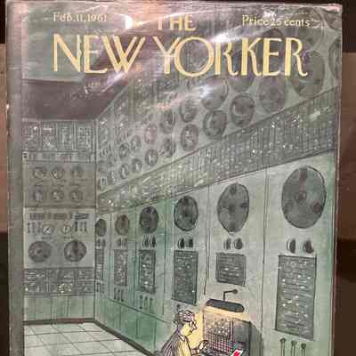 1961- Feb- The New Yorker, “Silicon Dreams” by Isaac Asimov: