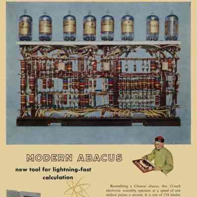 1951- IBM, Modern Abacus