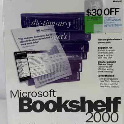 1999- Bookshelf 2000 by Microsoft (1/2025)