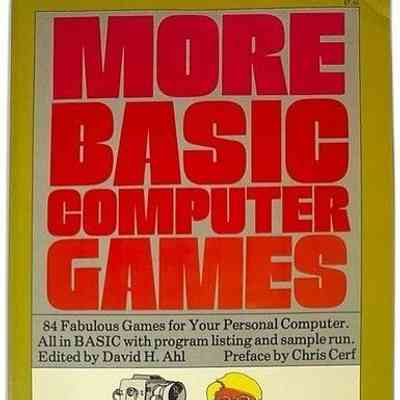 1979- More BASIC Computer Games by David H Ahl Creative Computing Press First Print (9/2025)