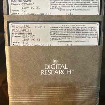 1983- GSX-86 v1.2 For IBM PC XT - Digital Research (11/2024)