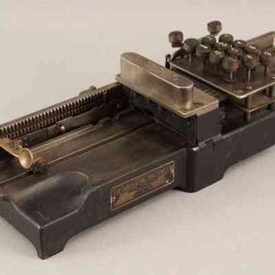 1918- Tabulating Machine Key Operated 45-COLUMN VERIFIER (6/2025)
