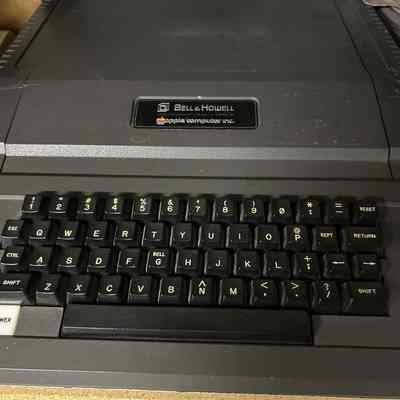 1979- Apple II- Bell and Howell (2/2024)