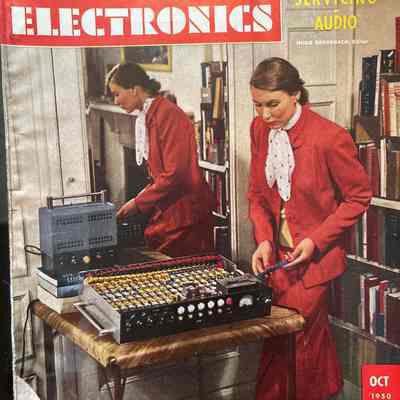 1950/10- Radio-Electronics, "World's Smallest Electric Brain" by Edmund Berkeley