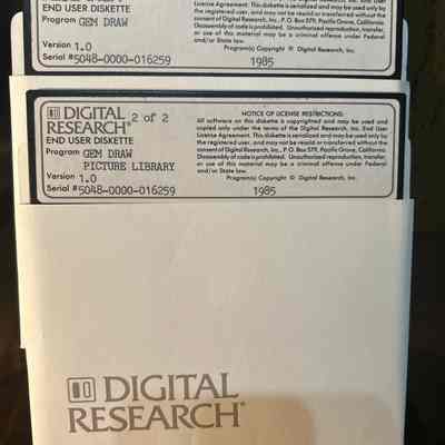 1985- GEM Draw v1.0 Digital Research **