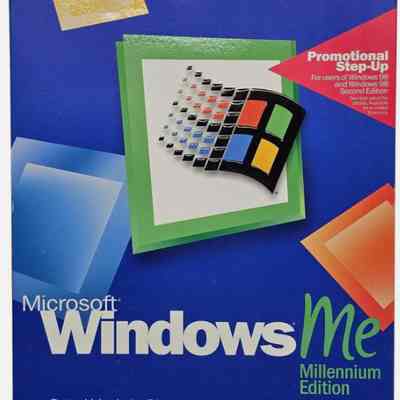 2000- Microsoft ME v1.0 New/Sealed (12/2024)