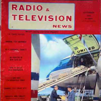 1956/09- Radio and Television News, "Giant Computer- "Brain" of the Sage System"