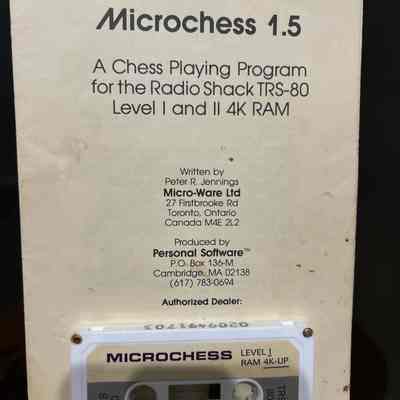 1978- Microchess v1.5 by Peter Jennings (11/2024)