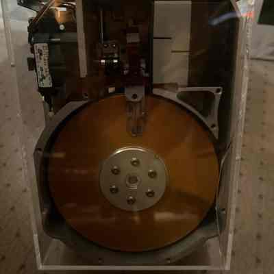 1981- Seagate ST-412 Hard Drive in Acrylic Cover (11/2024)