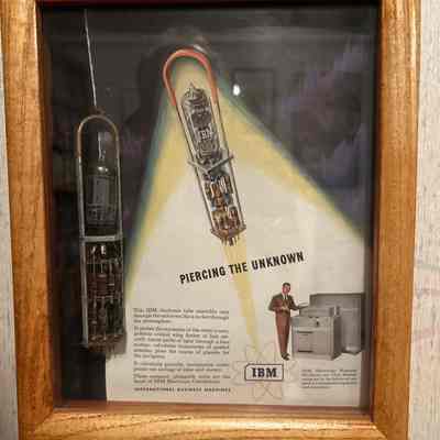 1948- IBM 604- Pluggable Vacuum Tube, (7 ea) (3/2024)