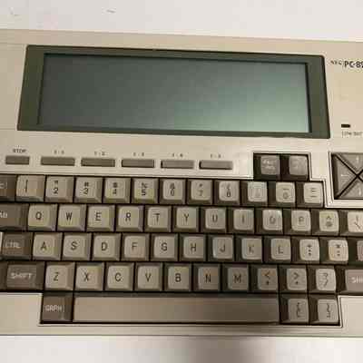 1983- NEC PC-8201A (4/2024)