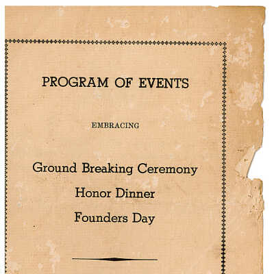McCain Library Groundbreaking - 1949