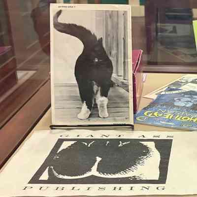 Exploring the Archives Exhibit, Providence Public Library, RI - April 22 - June 30, 2025 - Back of Exhibit