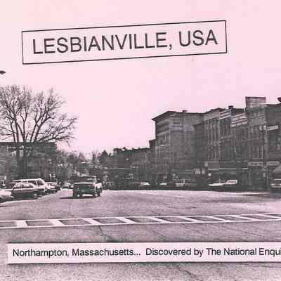 Lesbianville, USA Postcard