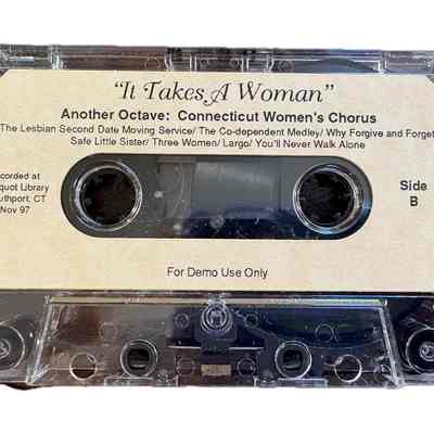Side B: Label with song list