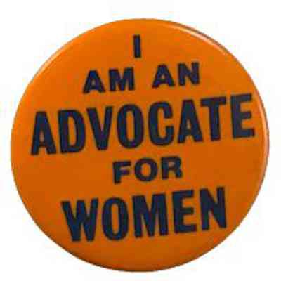 I am an advocate for women