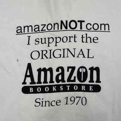 Amazon NOT com - white