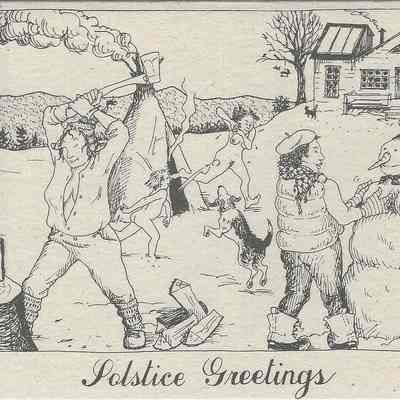 Solstice Greeting: Landscape with Lesbians