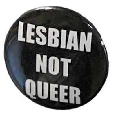 Lesbian not queer