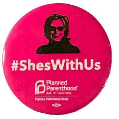 She’s with us