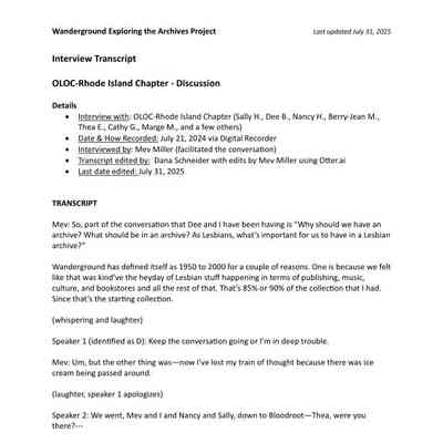 Discussion Transcript (pdf)