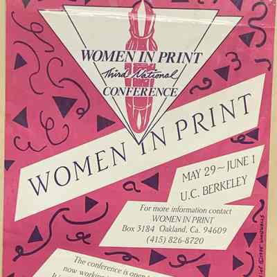 Women in Print Poster