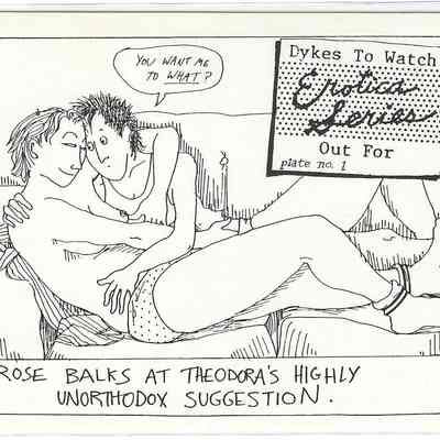 Dykes to Watch Out For: Erotica Series - Plate No. 1