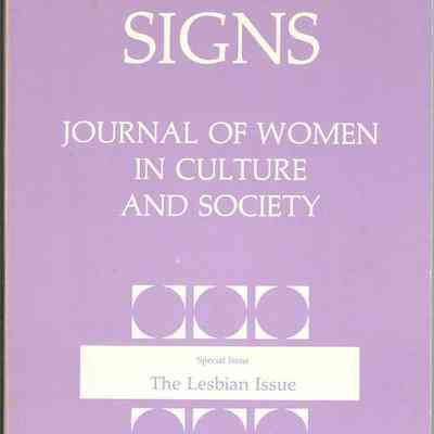 SIGNS: Journal of Women in Culture and Society