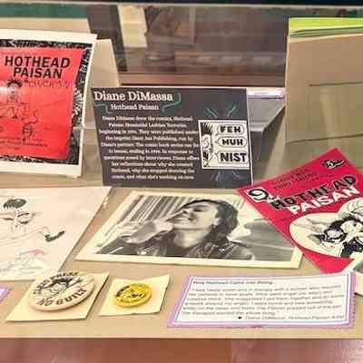 Exploring the Archives Exhibit, Providence Public Library, RI - April 22 - June 30, 2025 - Front of Exhibit