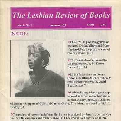Lesbian Review of Books